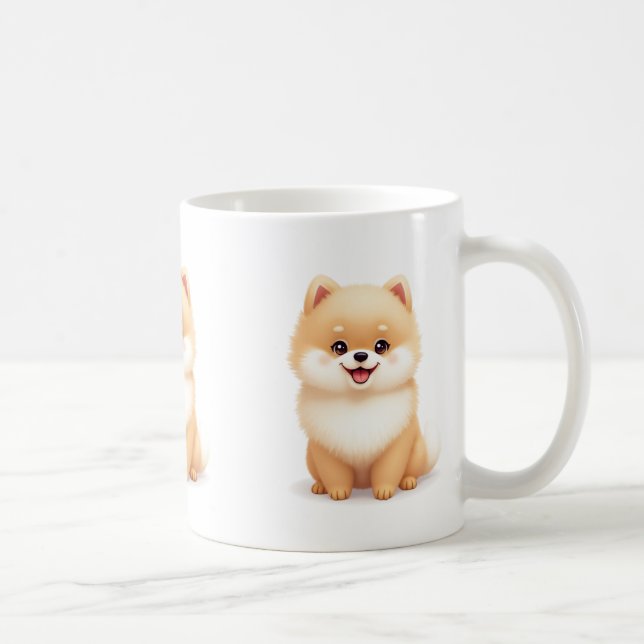 Mugs & Cups (Pomeranian puppy) (Droite)