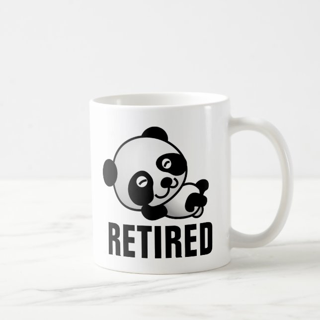 MUGS DE CAFÉ RETRAITÉS (Droite)