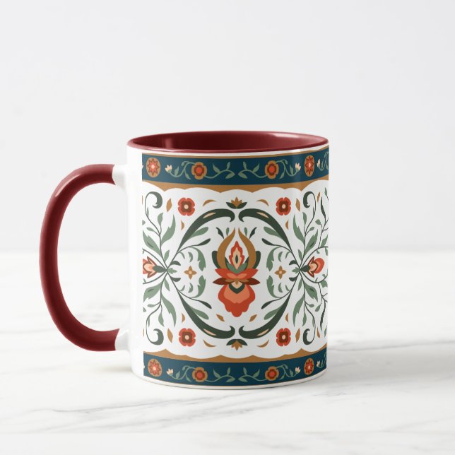 Mugs de café turc oriental antique persan (Gauche)