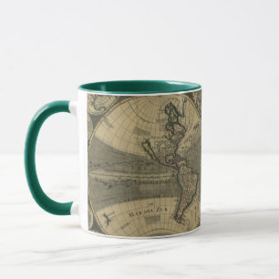 Mugs de cartes du Vieux Monde