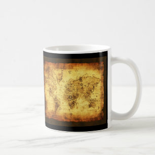 Mugs de cartes du Vieux Monde