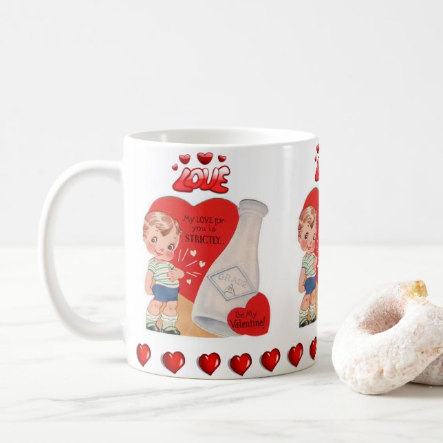 Mugs de la Saint-Valentin Mugs (Avec donut)