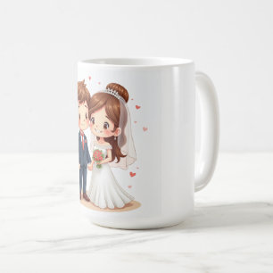 Mugs de l'anniversaire mariage
