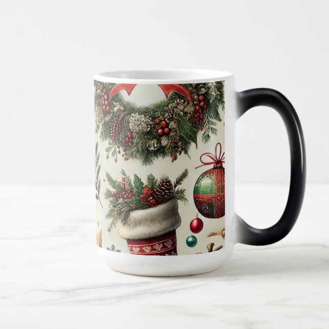 Mugs de Murugi Mug de Morphage de Noël (Droite)
