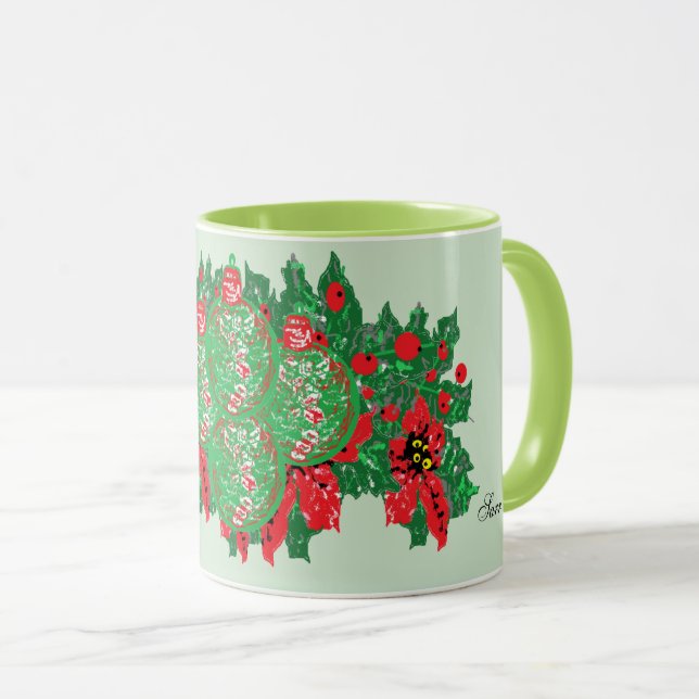 Mugs de Noël : Sentiment de Noël (Devant droit)