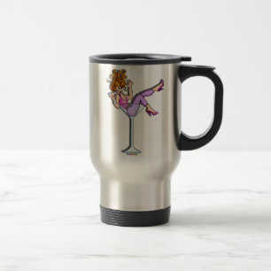 Mugs de voyage, tasses - Fille dans un Martini, Li
