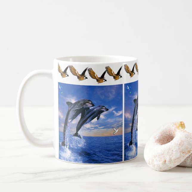 mugs dolphins (With Donut)