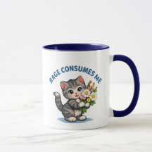 Mugs drôles pour chats domestiques