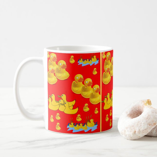 Mugs Ducks (With Donut)