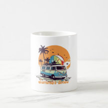 Mugs et tasses de vacances d'été