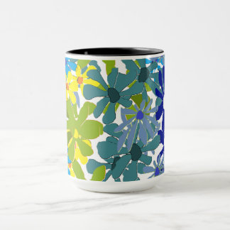 Mugs et tasses floraux en vaisselle