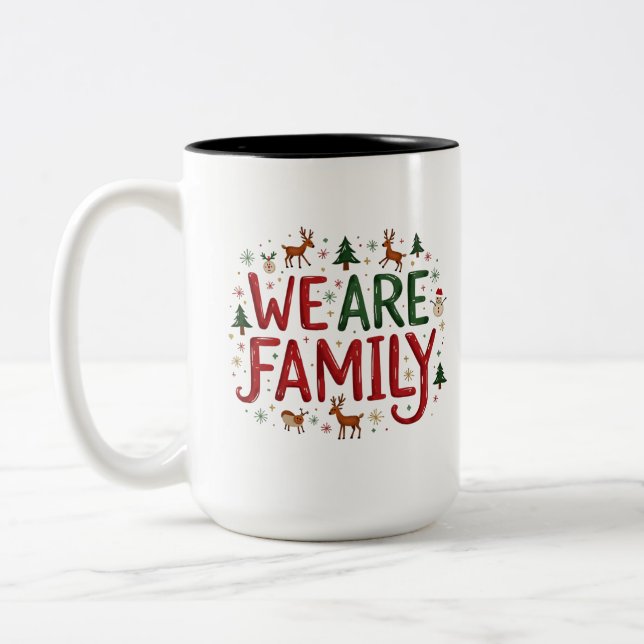 MUGS FAMILLE NOËL (Gauche)