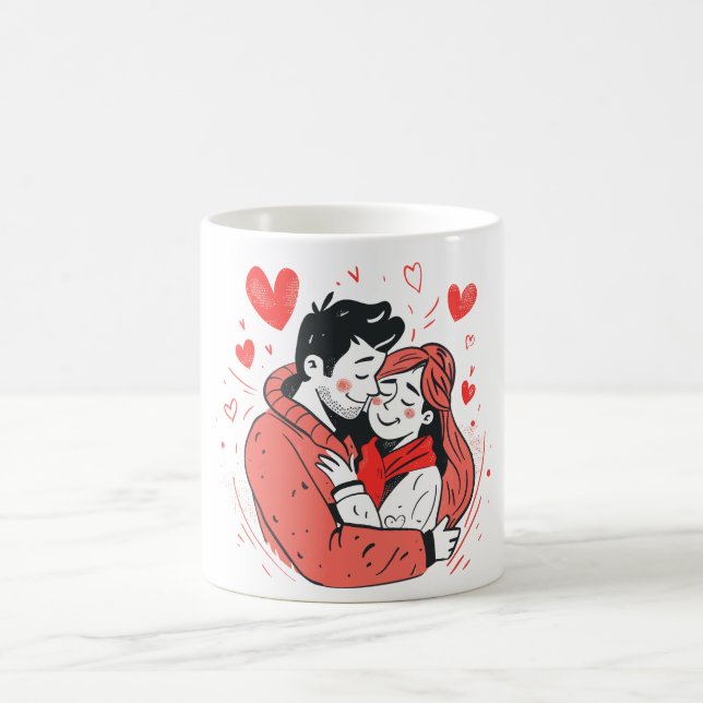 Mugs inspirés par l'amour pour la Saint-Valentin (Centre)