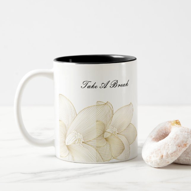 Mugs Personnalisés - Créez votre propre Mug Person (Avec donut)
