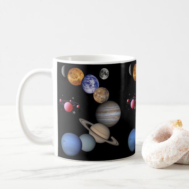 mugs planets (With Donut)