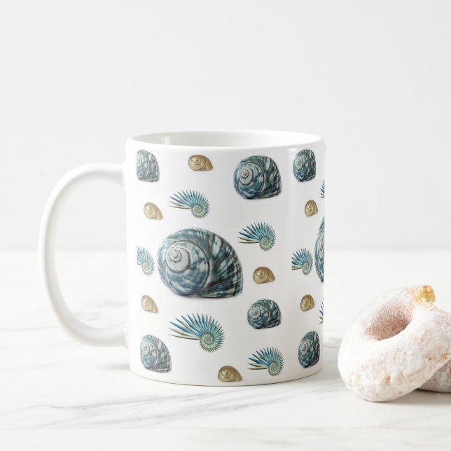 mugs seashells (With Donut)