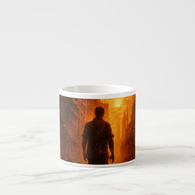 Mugs & Tasses Apocalyptique Guerrier - Post cinéma (Devant)