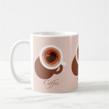 Mugs & Tasses café illustration numérique