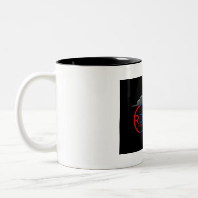 Mugs, Thunder Two-Tone Coffee Mug (Left)