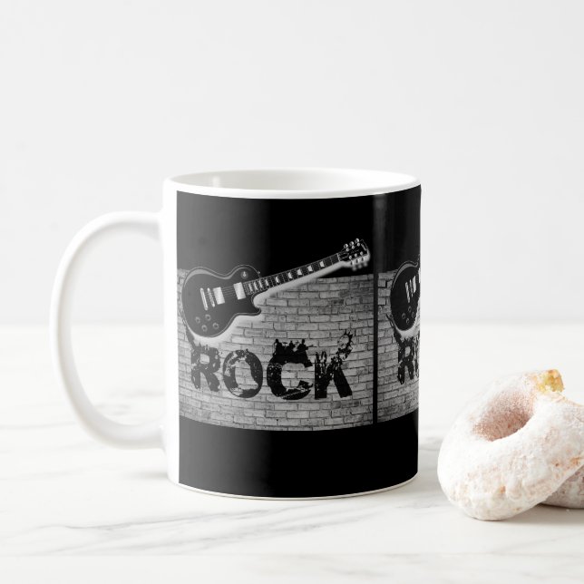 mugs you rock music (With Donut)
