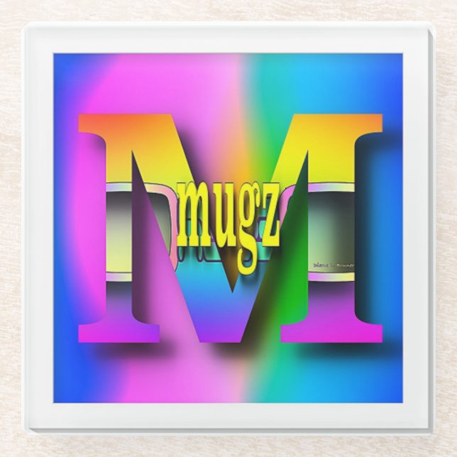 MUGZ GLASS COASTER (Front)