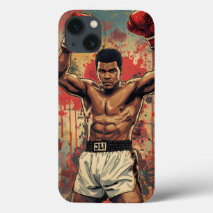 Muhammad Ali: Boxing Legend Victory Poster Art Cas iPhone 13 Case