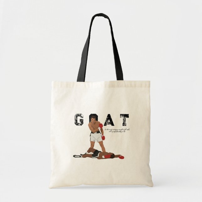 Muhammad Ali  Tote Bag (Front)