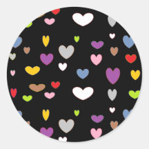 Muilty Colored Hearts