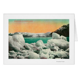 Muir Glacier and Icebergs in Alaska #1State