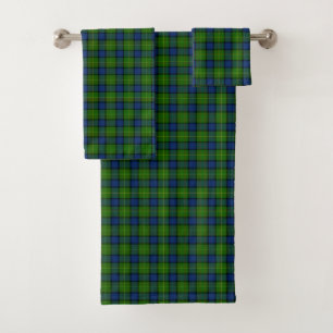 Muir Moore écossais vert bleu plaid
