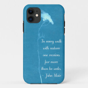 Muir Nature Quote iPhone 11 Case