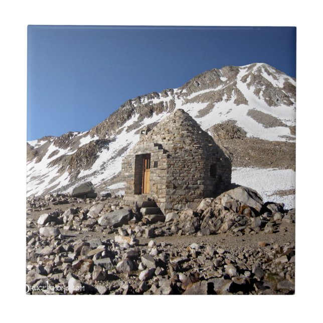 Muir Pass - John Muir Trail - Sierra Nevada Tile (Front)