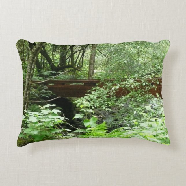 Muir Woods Bridge I Accent Pillow (Front)
