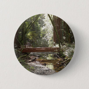 Muir Woods Bridge II 2 Inch Round Button