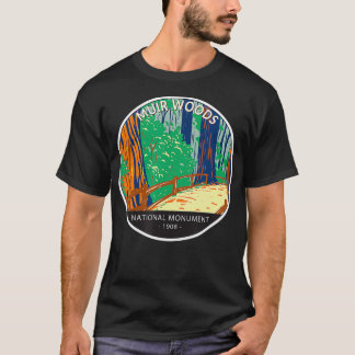 Muir Woods National Monument California Vintage  T-Shirt