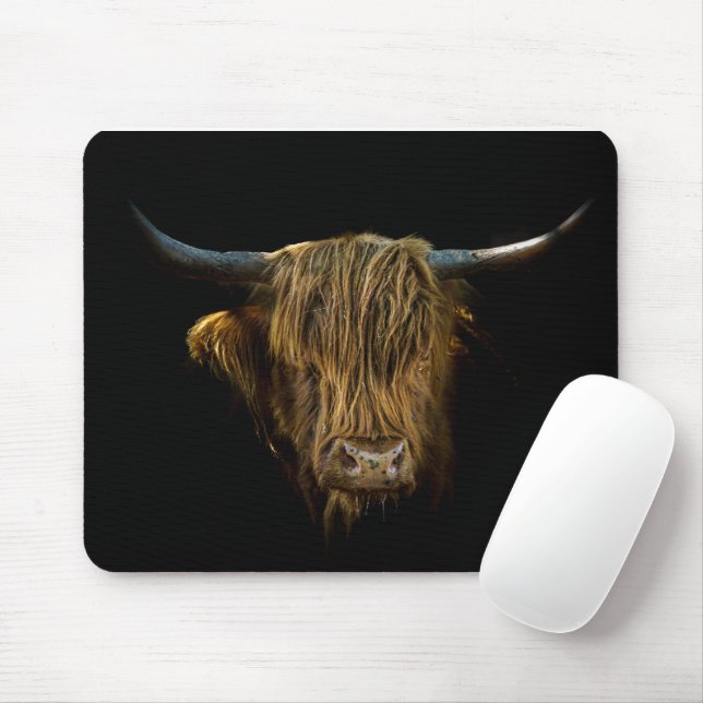 Muismat Scottish highlands Mouse Pad (With Mouse)
