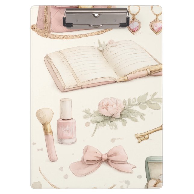 mujer femenina clipboard (Front)