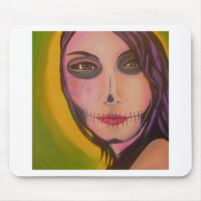 Mujer Muerta Mouse Pad (Front)