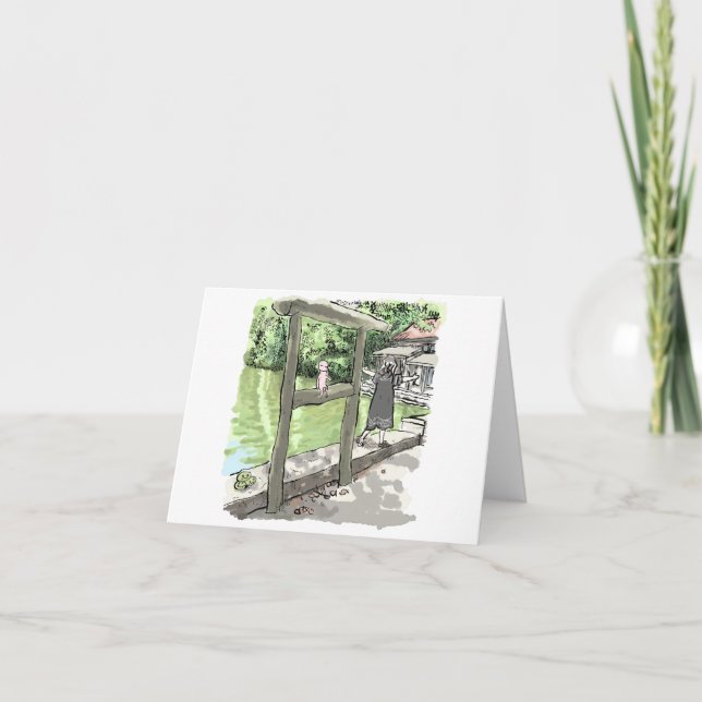 Muji Saire Note Card (Front)