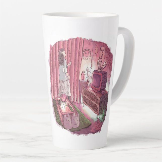 Muji Sakusami Latte Mug (Right Angle)