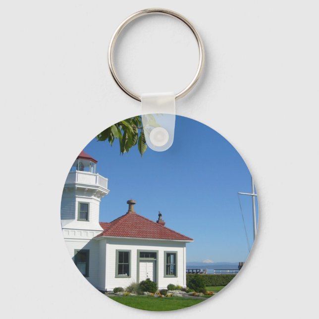 Mukilteo Lighthouse Keychain (Front)