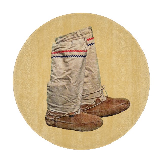 Mukluks Cutting Board (Front)