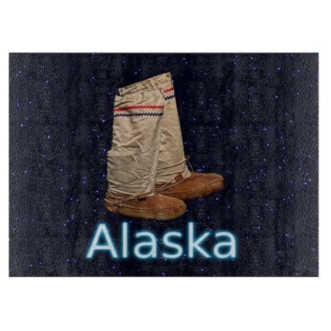 Mukluks Cutting Board (Front)