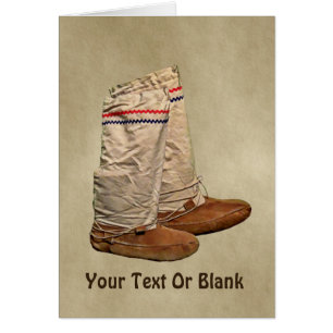Mukluks On Old Paper