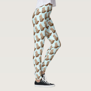 Mukluks On Snow Leggings