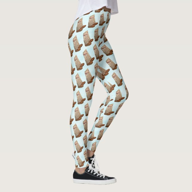 Mukluks On Snow Leggings (Right)