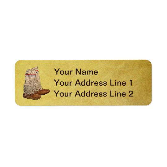 Mukluks Return Address Label