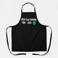 Mul-Tea Tasking Joke Tea Pun Tea Drinker Cups