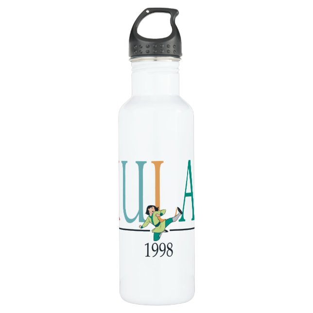 Mulan 1998 Graphic 710 Ml Water Bottle (Front)