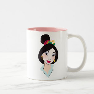 Mulan All Made Up Two-Tone Coffee Mug